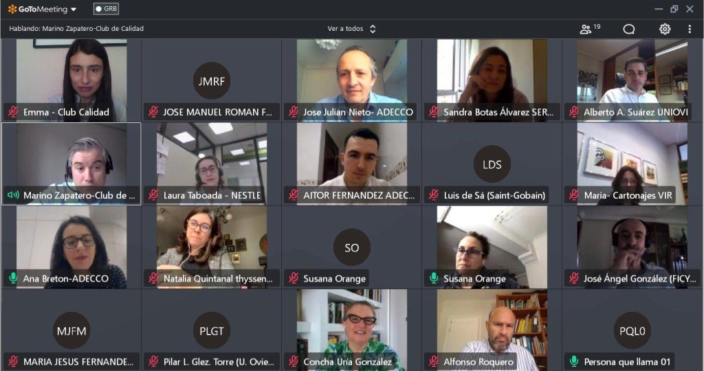 Reunión grupo de trabajo RRHH