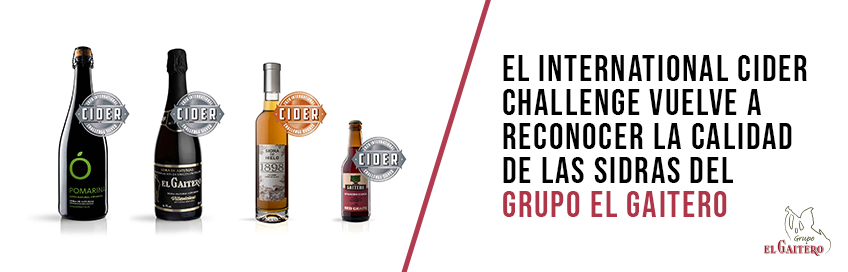 El International Cider Challenge vuelve a reconocer la calidad de las sidras del Grupo El Gaitero