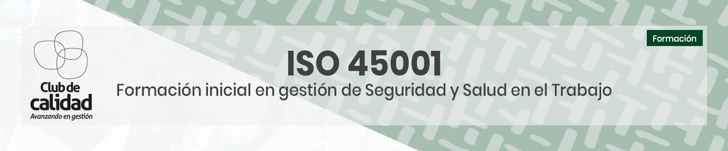 Iso 45001 Formación inicial. 2024